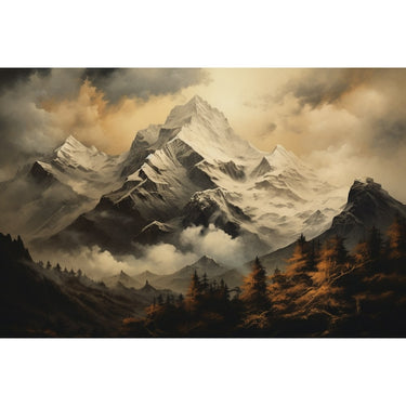 Autumn Mountain Canvas